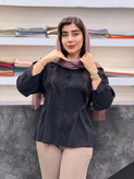شومیز ساعت شنی کرپ تانیا